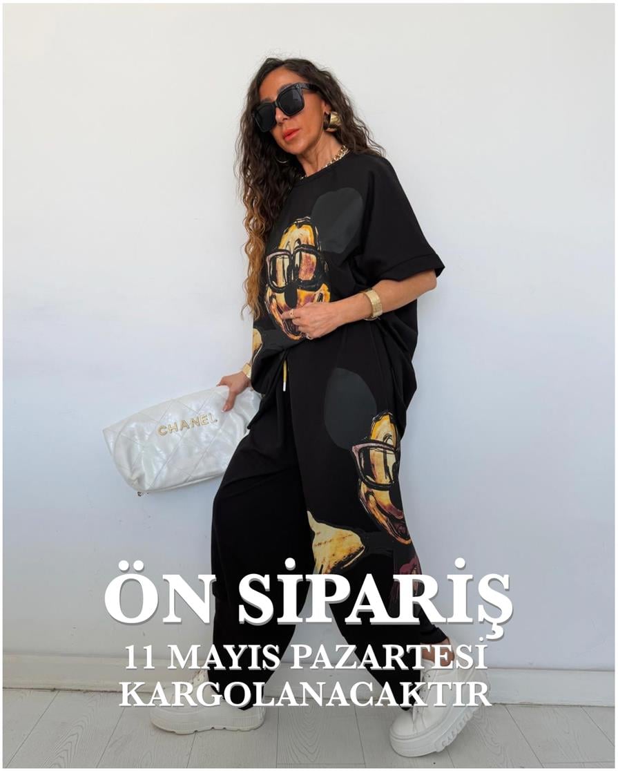 London Mickey Takım Siyah (ÖN SİPARİŞ)