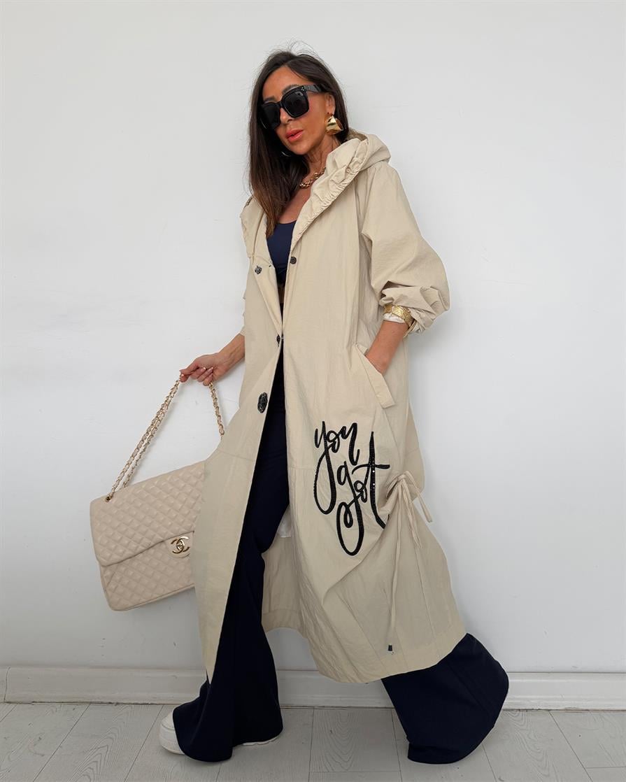 Misha Pullu Trençkot Bej