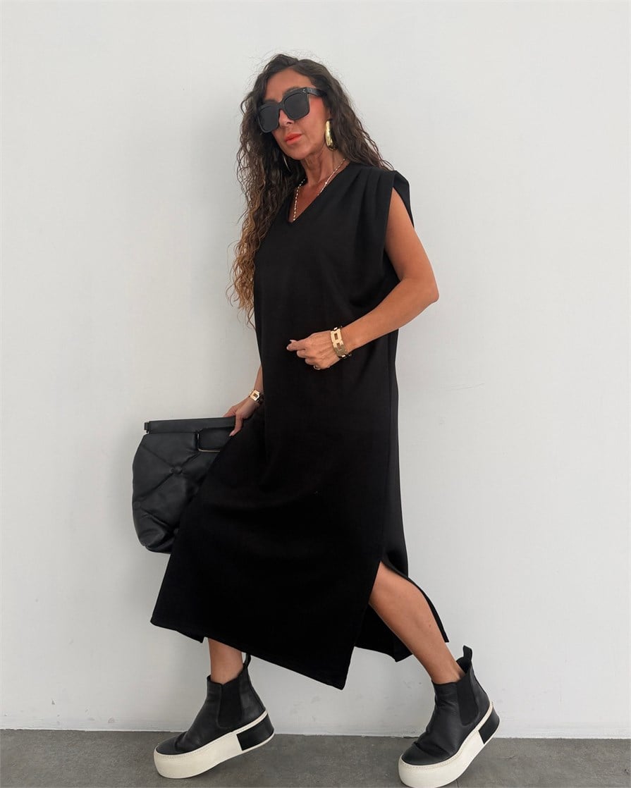 Monet Elbise Siyah