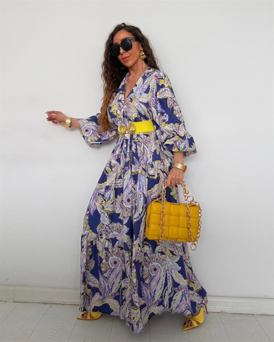 Niş Elbise Lacivert