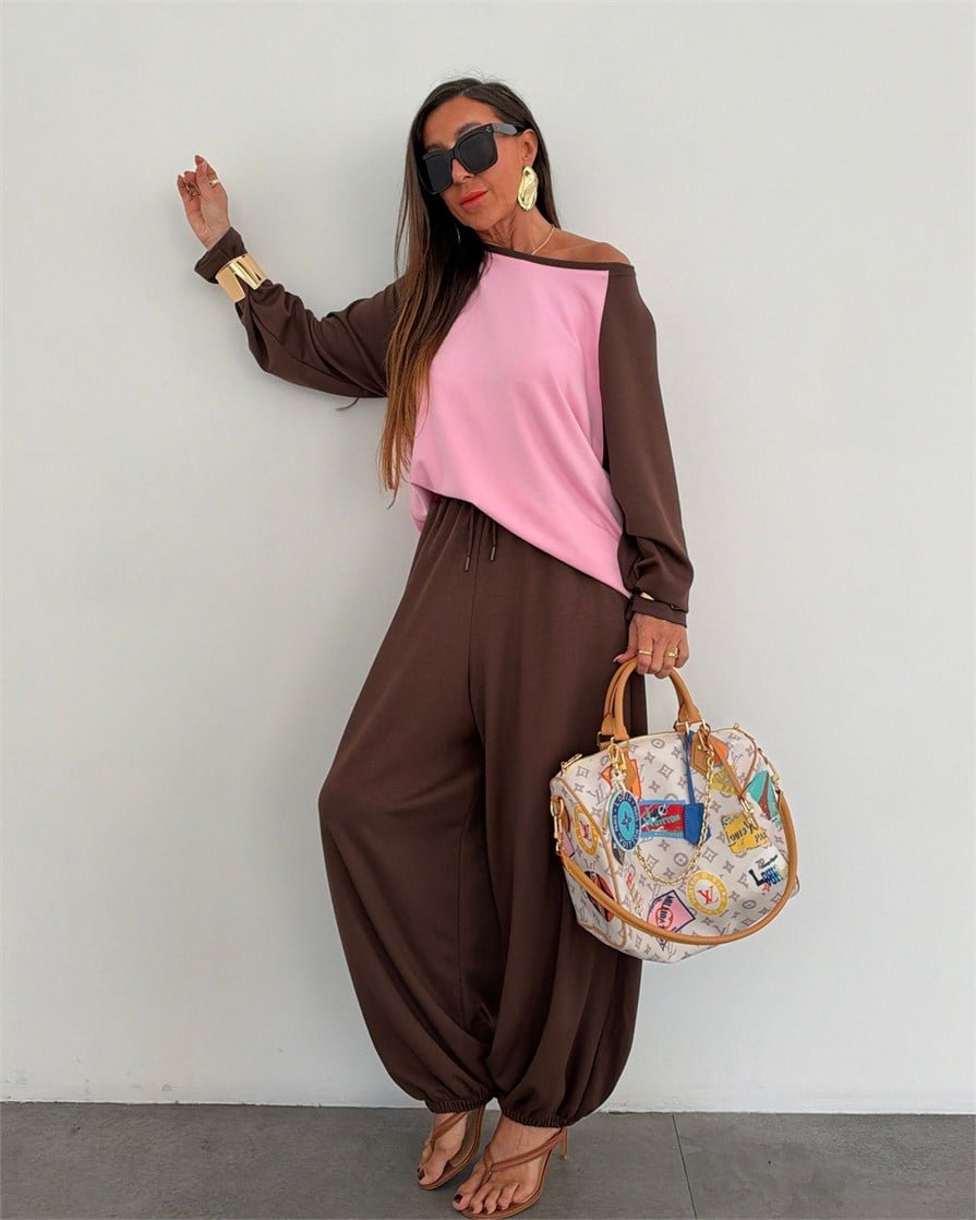 Palio Reglan Kol Spor Takım Kahve