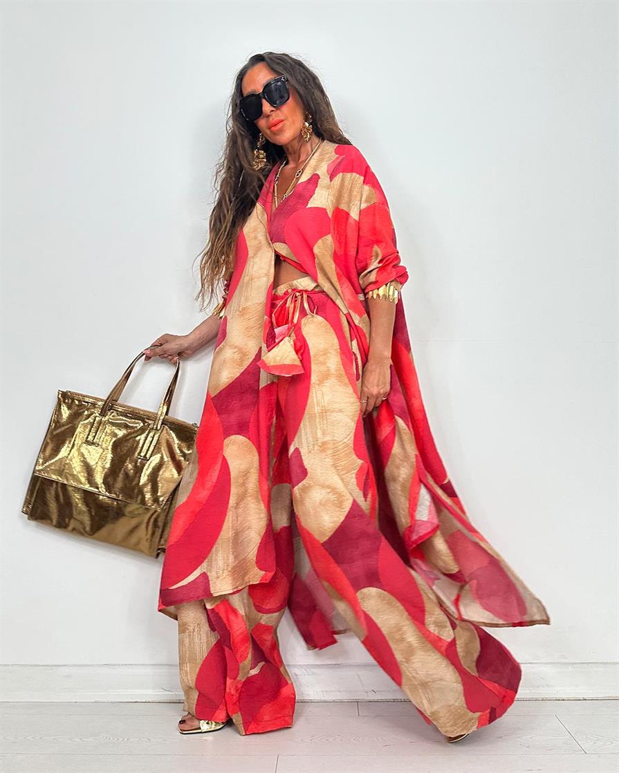 Sirena Batik Takım Mercan