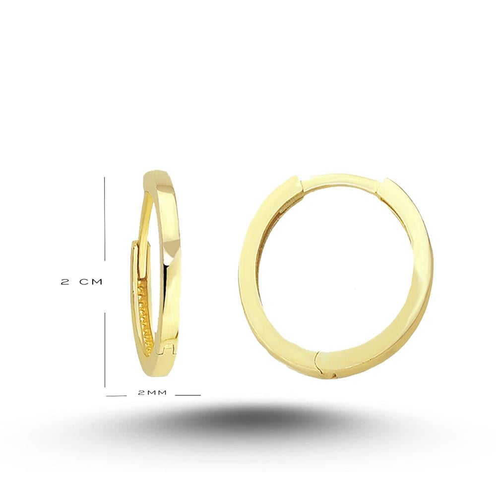 TAŞSIZ HAGİ KÜPE 2CM