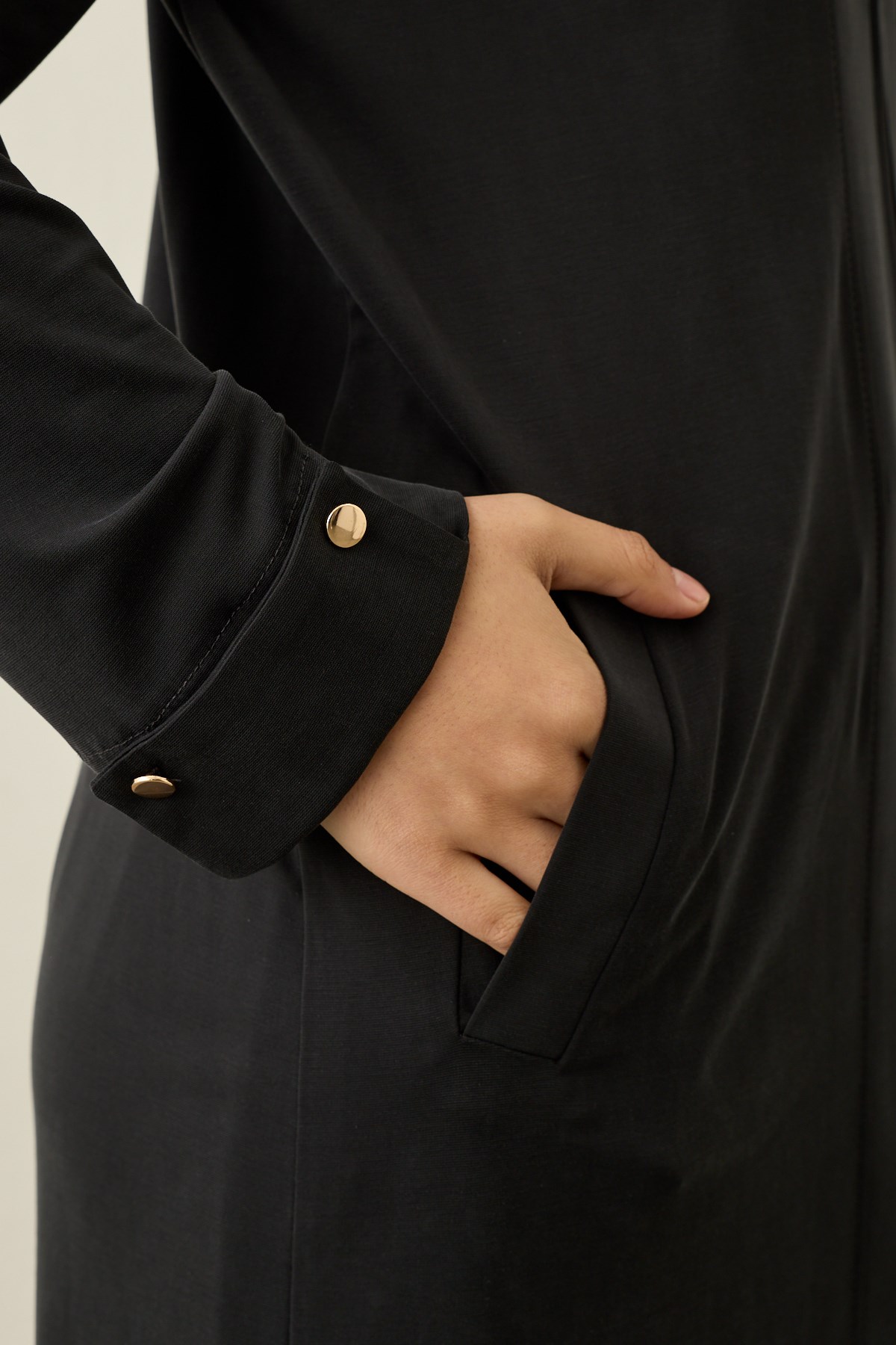 Belisa Fleto Cepli Örme Rayon Pantolonlu Takım SİYAH