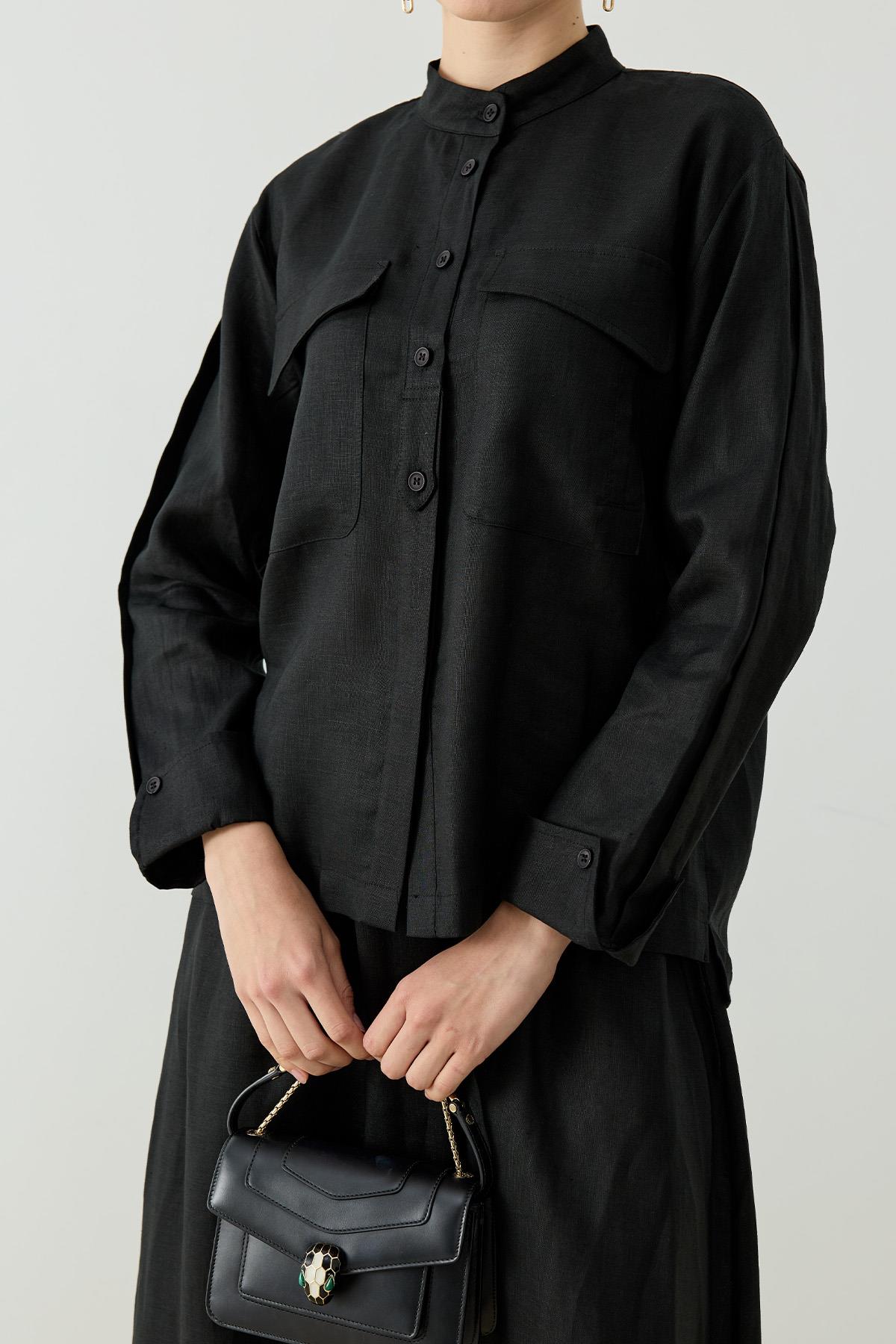 BERY ETEKLİ TAKIM SİYAH