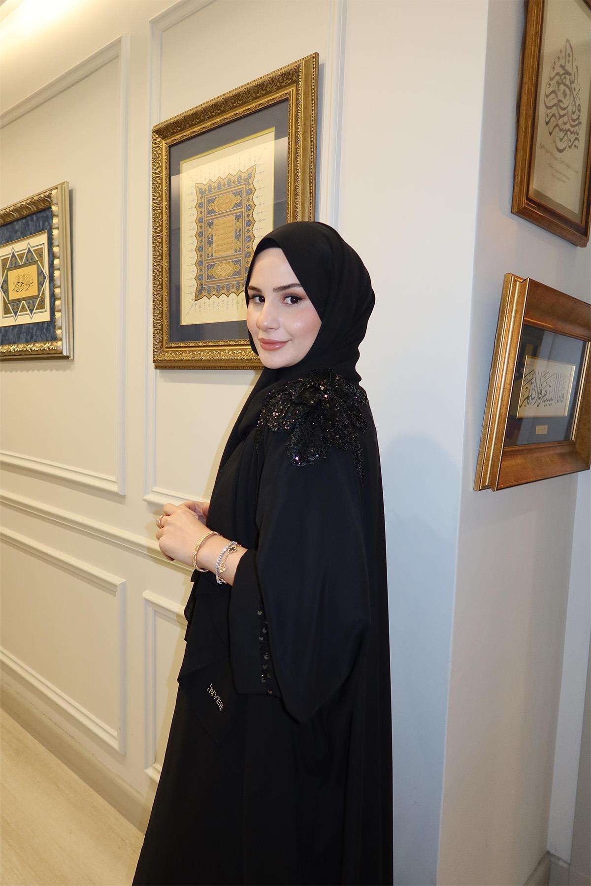 BLACK ABAYA SİYAH