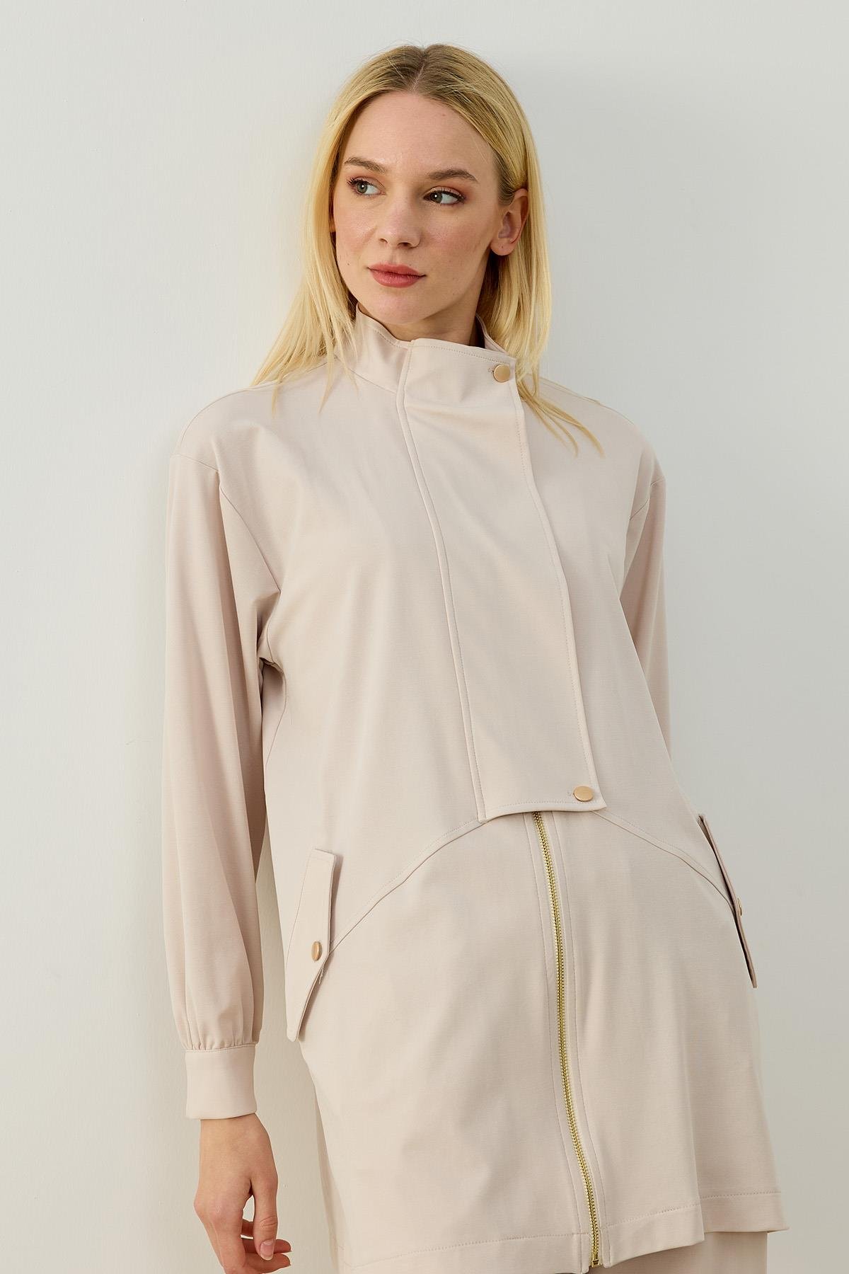 GALE PANTOLONLU TAKIM BEJ