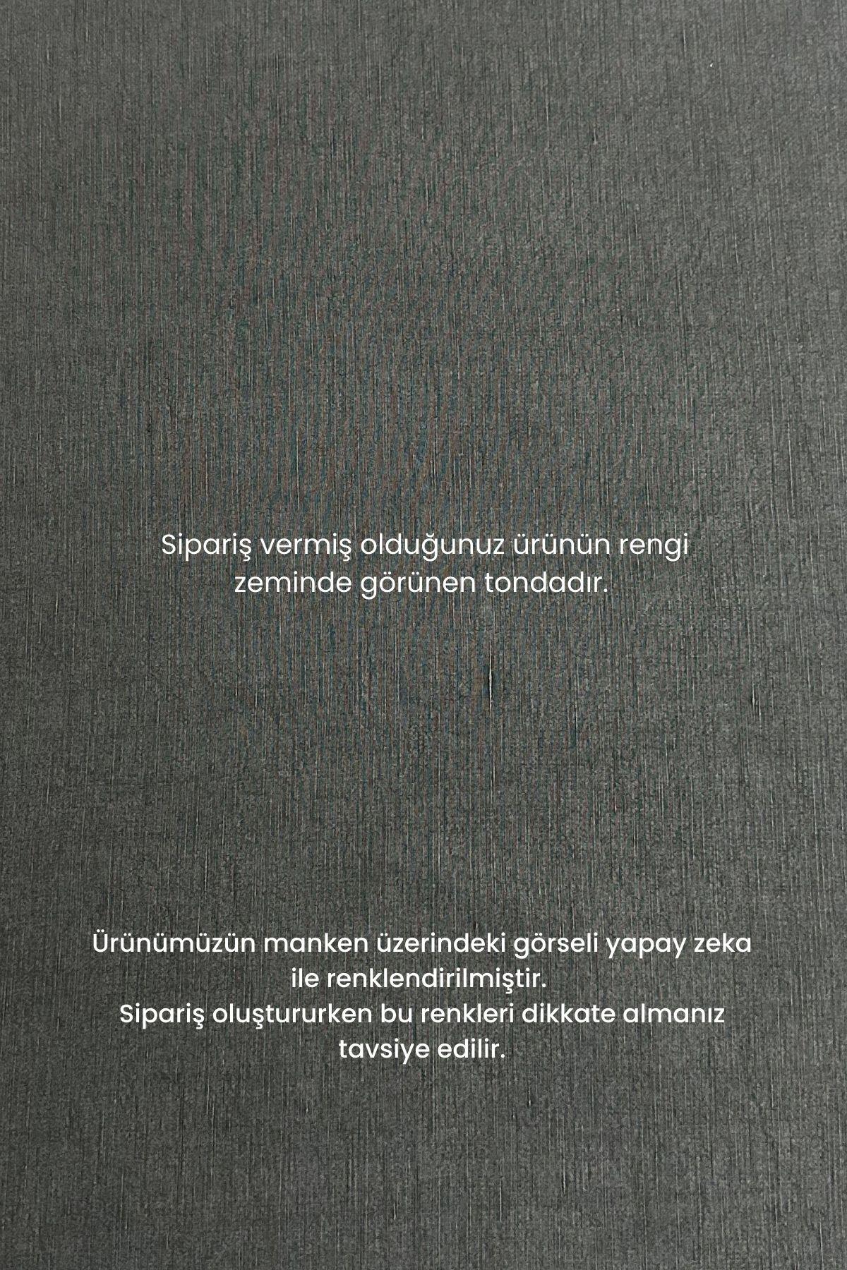 Mersi Yelekli Keten Lyocell İçlik Elbiseli Takım SİYAH