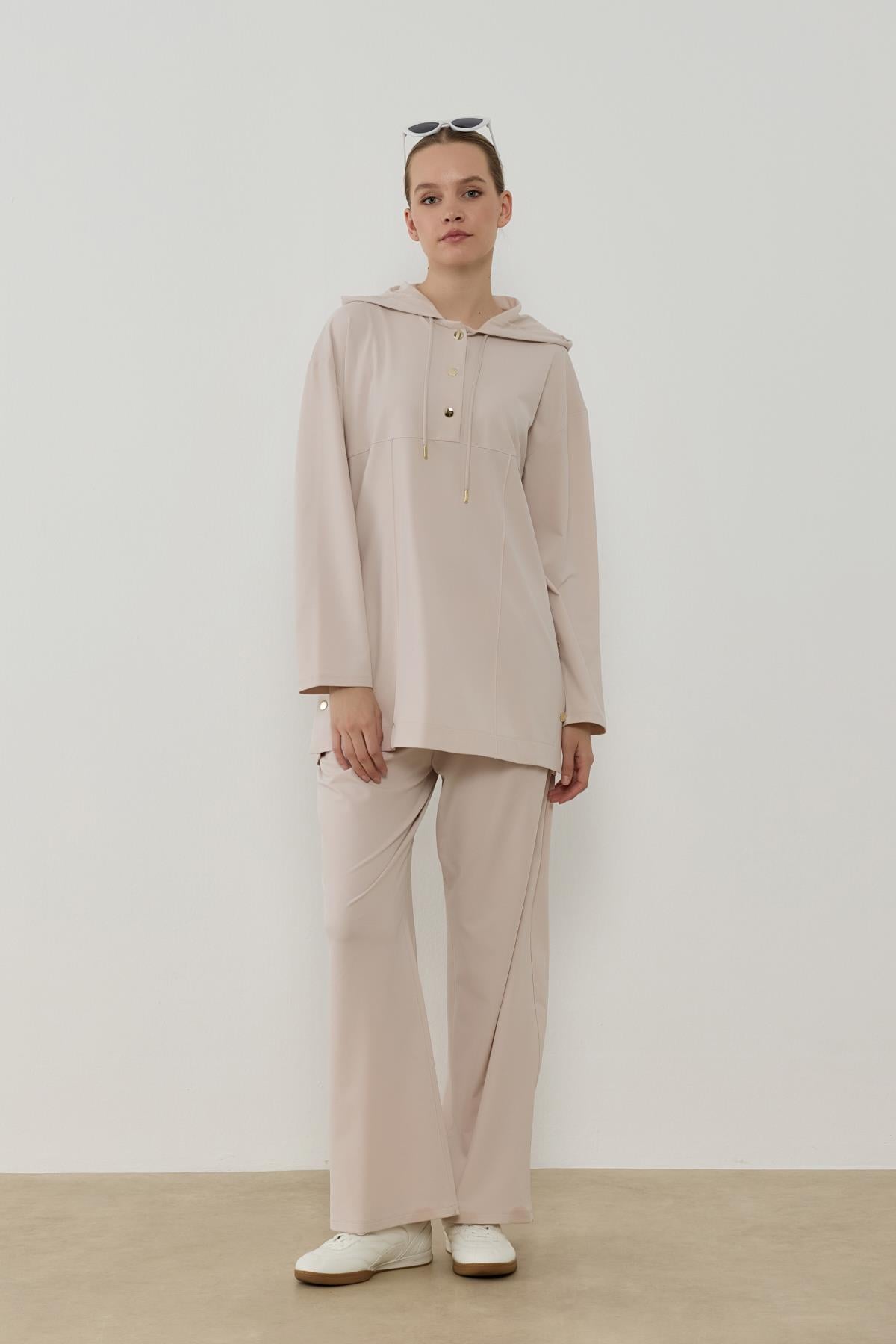 NEW STONE PANTOLONLU TAKIM BEJ