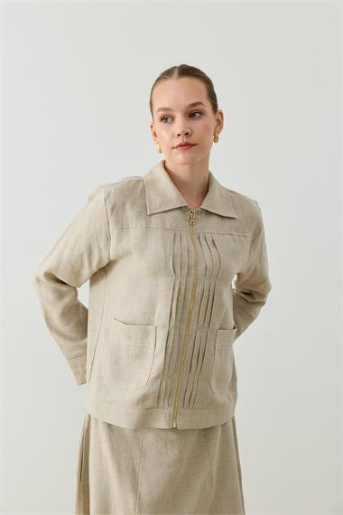 ALICIA KETEN ETEKLİ TAKIM NATURE