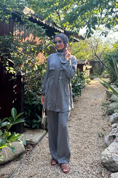 ALVIN PANTOLONLU TAKIM ANTRASİT