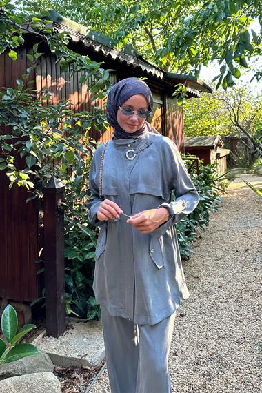 ALVIN PANTOLONLU TAKIM ANTRASİT