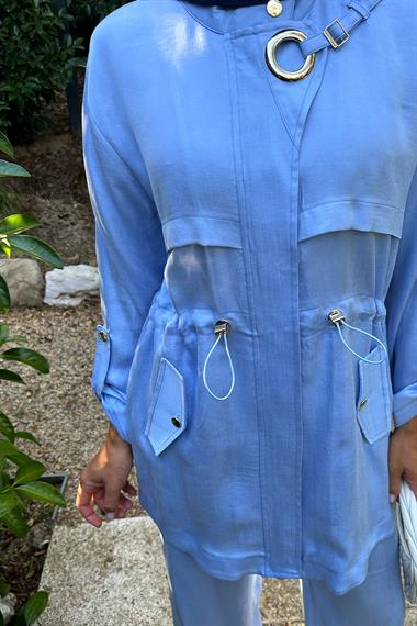 ALVIN PANTOLONLU TAKIM BEBE MAVİSİ