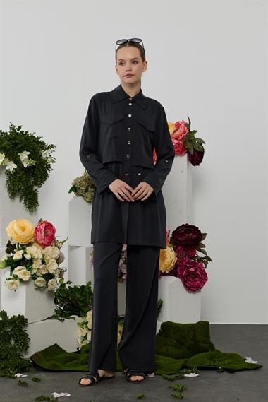 ANITA PANTOLONLU TAKIM SİYAH