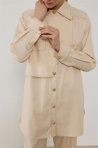 ARYA PANTOLONLU TAKIM KREM