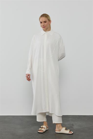 BELIS TUNİK BEYAZ
