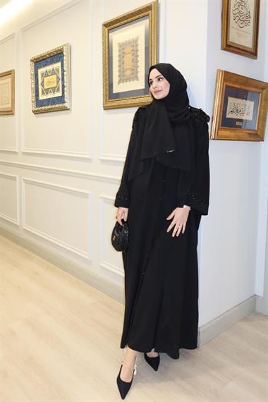 BLACK ABAYA SİYAH