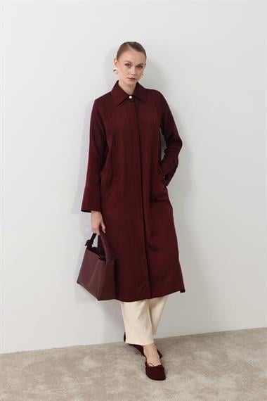Calvin Aller Cep Detaylı Uzun Tunik MÜRDÜM