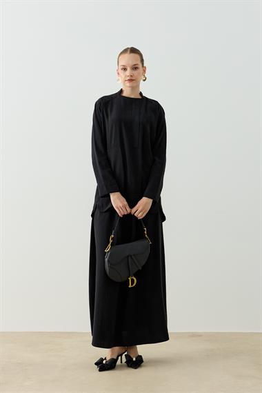 CAMELIA ETEKLİ TAKIM SİYAH