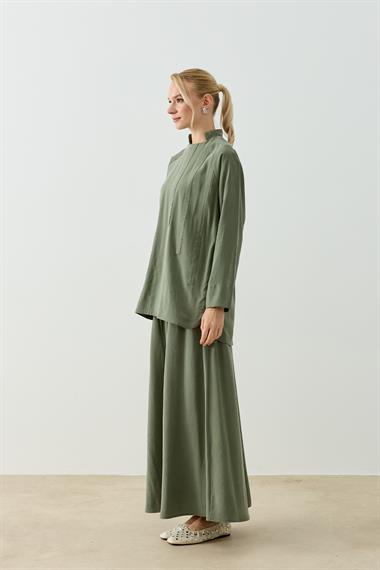 CAMELIA ETEKLİ TAKIM ZÜMRÜT