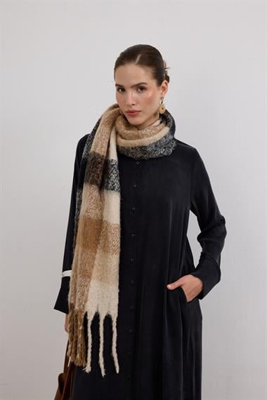 Capri Asimetrik Cepli Uzun Tunik SİYAH