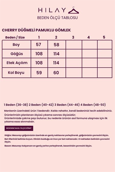 Cherry Dikiş Detaylı Pamuklu Gömlek LACİVERT