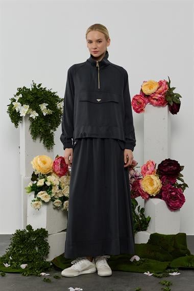 COSTA ETEKLİ TAKIM SİYAH