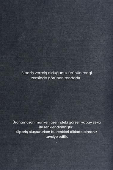Daphne Şal Detaylı Lyocell Etekli Takım SİYAH