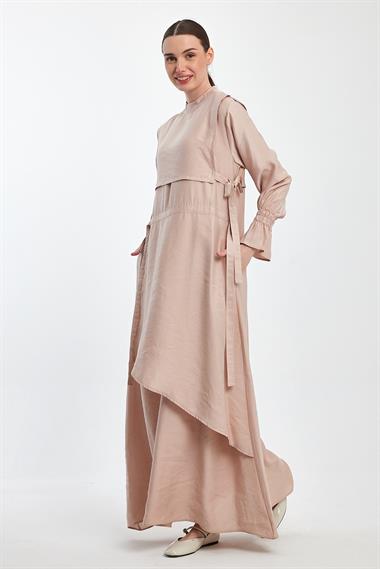 DARIA ELBİSE BEJ