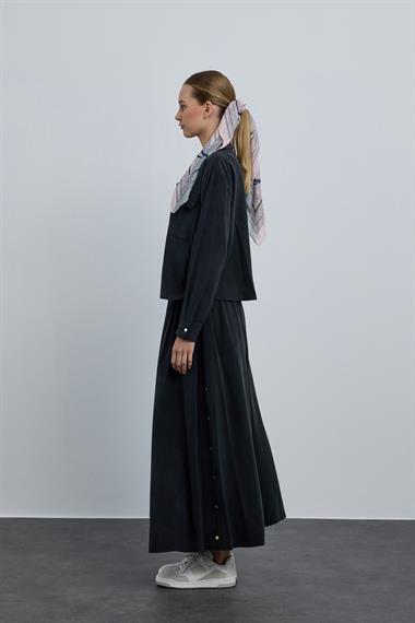 DAVIS ETEKLİ TAKIM SİYAH