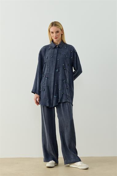 FELIX PANTOLONLU TAKIM LACİVERT