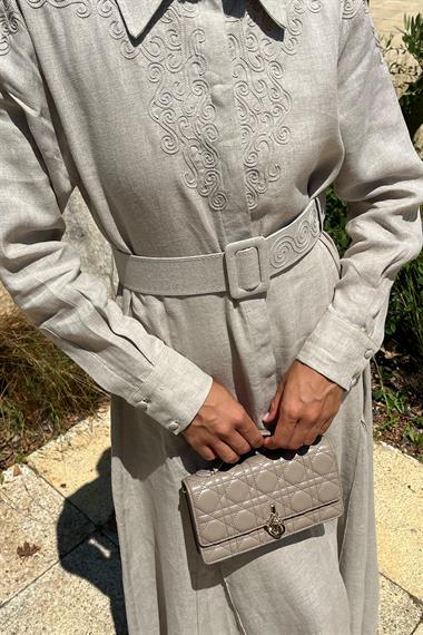 FRIDA ELBİSE NATURE