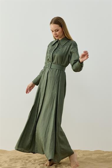 FRIDA ELBİSE ZÜMRÜT