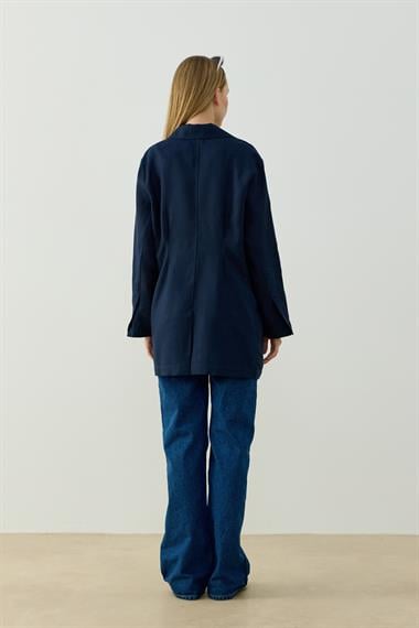 GRACE BLAZER CEKET LACİVERT