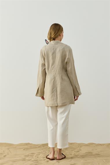 GRACE BLAZER CEKET NATURE