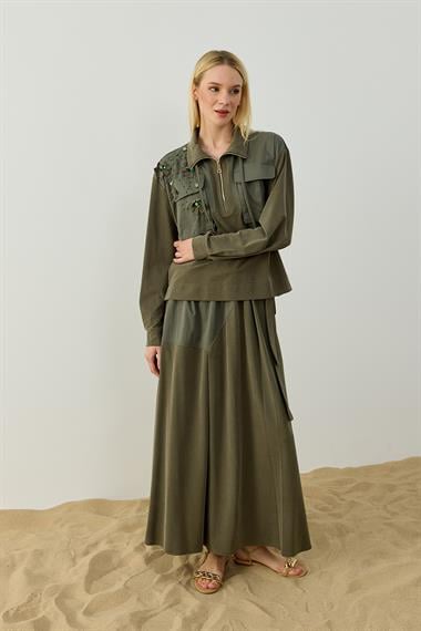 HAZEL ETEKLİ TAKIM HAKİ