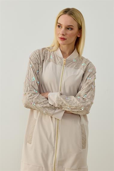 HELEN PANTOLONLU TAKIM BEJ