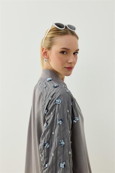 HELEN PANTOLONLU TAKIM GRİ