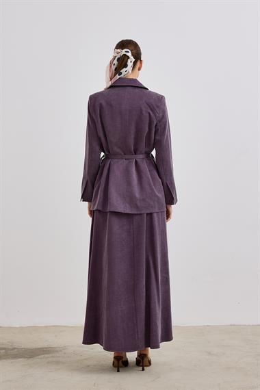 Ibıza Ceketli İçlik Elbiseli Takım MOR