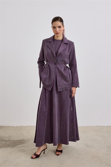 Ibıza Ceketli İçlik Elbiseli Takım MOR