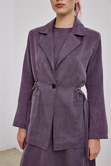 Ibıza Ceketli İçlik Elbiseli Takım MOR