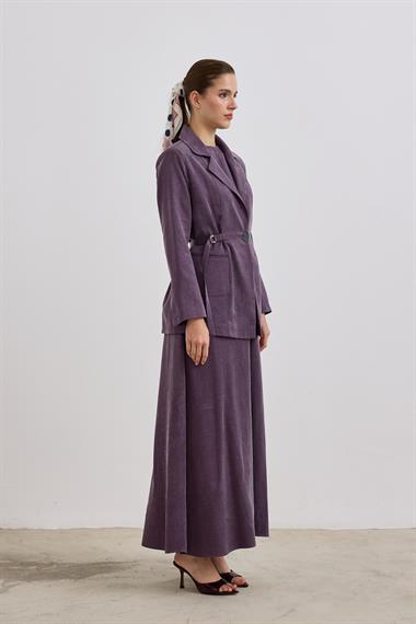 Ibıza Ceketli İçlik Elbiseli Takım MOR