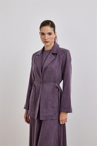 Ibıza Ceketli İçlik Elbiseli Takım MOR