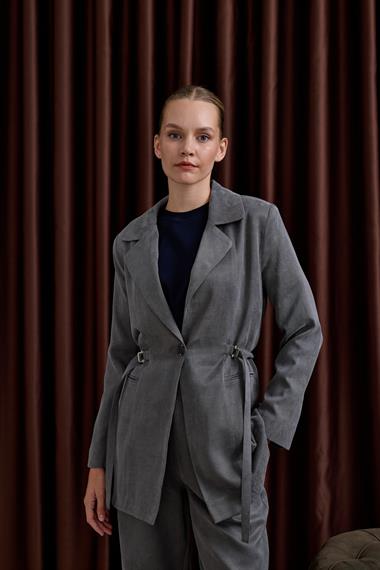 İbiza Ceketli Pantolonlu Takım GRİ