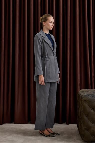 İbiza Ceketli Pantolonlu Takım GRİ