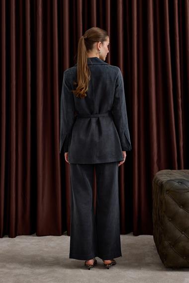 İbiza Ceketli Pantolonlu Takım SİYAH