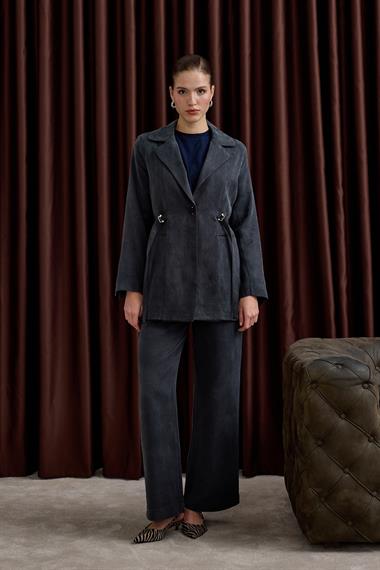 İbiza Ceketli Pantolonlu Takım SİYAH