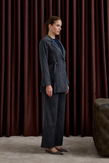 İbiza Ceketli Pantolonlu Takım SİYAH