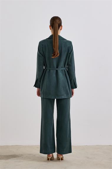 İbiza Ceketli Pantolonlu Takım ZÜMRÜT