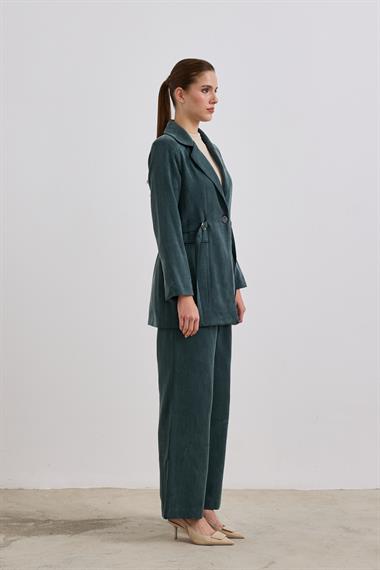 İbiza Ceketli Pantolonlu Takım ZÜMRÜT